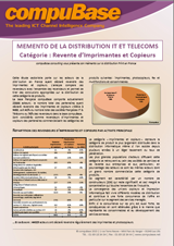 Etude sur la distribution d'imprimantes et copieurs en France (2015)