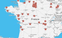 Localisation des top VARs pour les produits et services d'impression en France